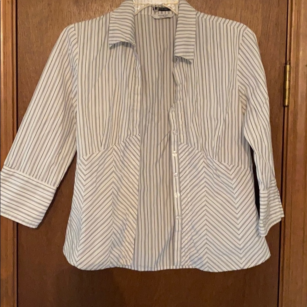 Striped Button Down Shirt